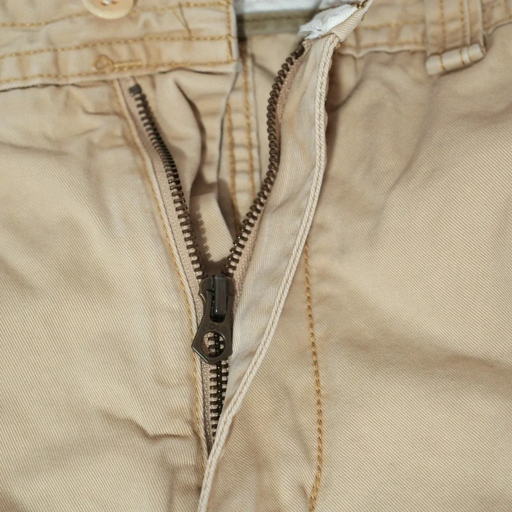 Polo Ralph Lauren  Cargo Shorts Mens Size 32 Khaki Cotton Small Flaw
